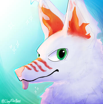 Headshot of Prince for @Scrim_Dragons on Artfight